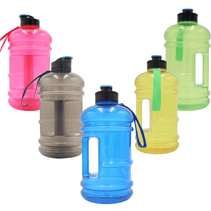 Ipree® 2.2L Big Large Water Bottle BPA Free Sport Gym Training Workout Drink Cap Kettle - MRSLM