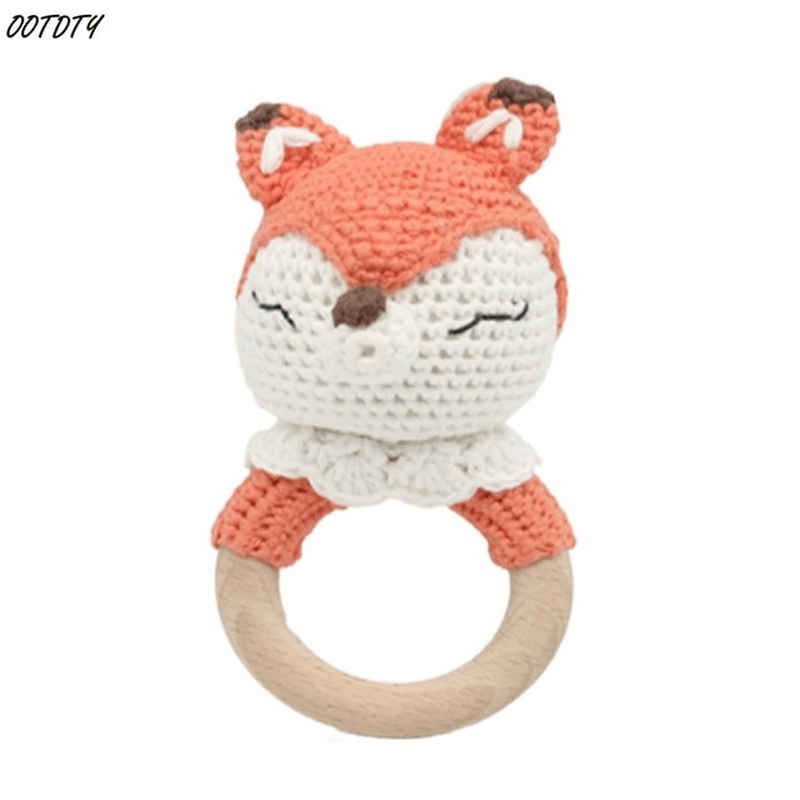 Baby Rattles Crochet Diy Material Package Hand-Knitted Doll Creative Gift - MRSLM