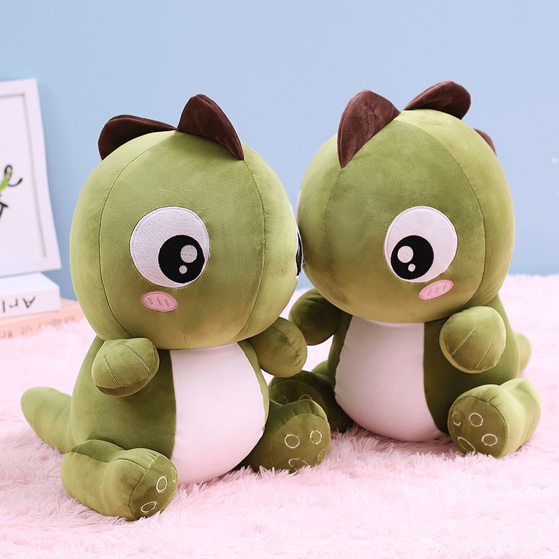 Big Eyes Dinosaur Doll Soft Dinosaur Doll Pillow for Children - MRSLM