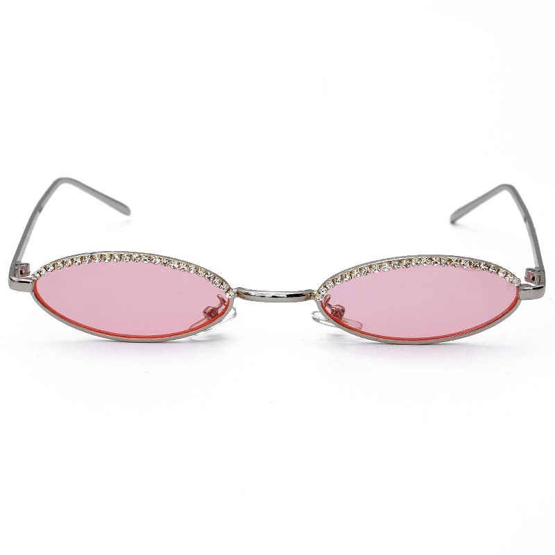 Personalized Crystal Fashion Cat Eye Sunglasses - MRSLM