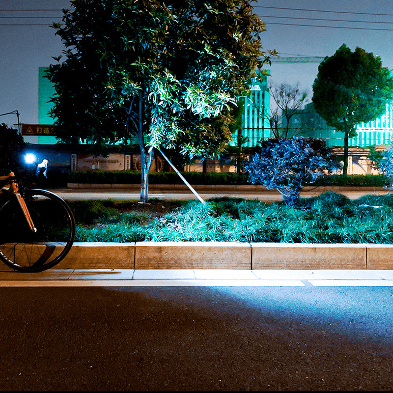 WEST BIKING 350LM USB Charging Bicycle Headlight Cycling Flashlight MTB Front Lamp Waterproof Outdoor Night Riding Equipment - MRSLM