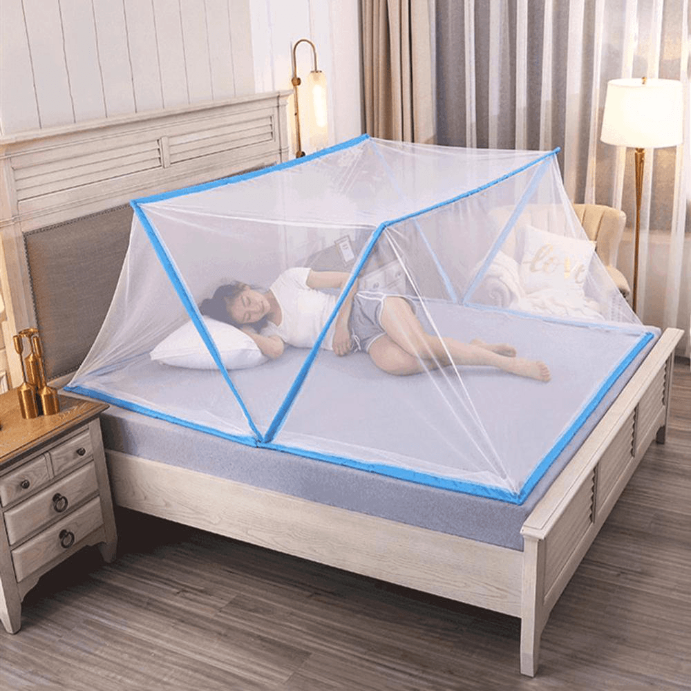 Ipree® Camping Mosquito Net Student Portable Folding Mosquito Tent Installation-Free Insect Shelter for Indoor Outdoor anti Mosquito and Flies - MRSLM