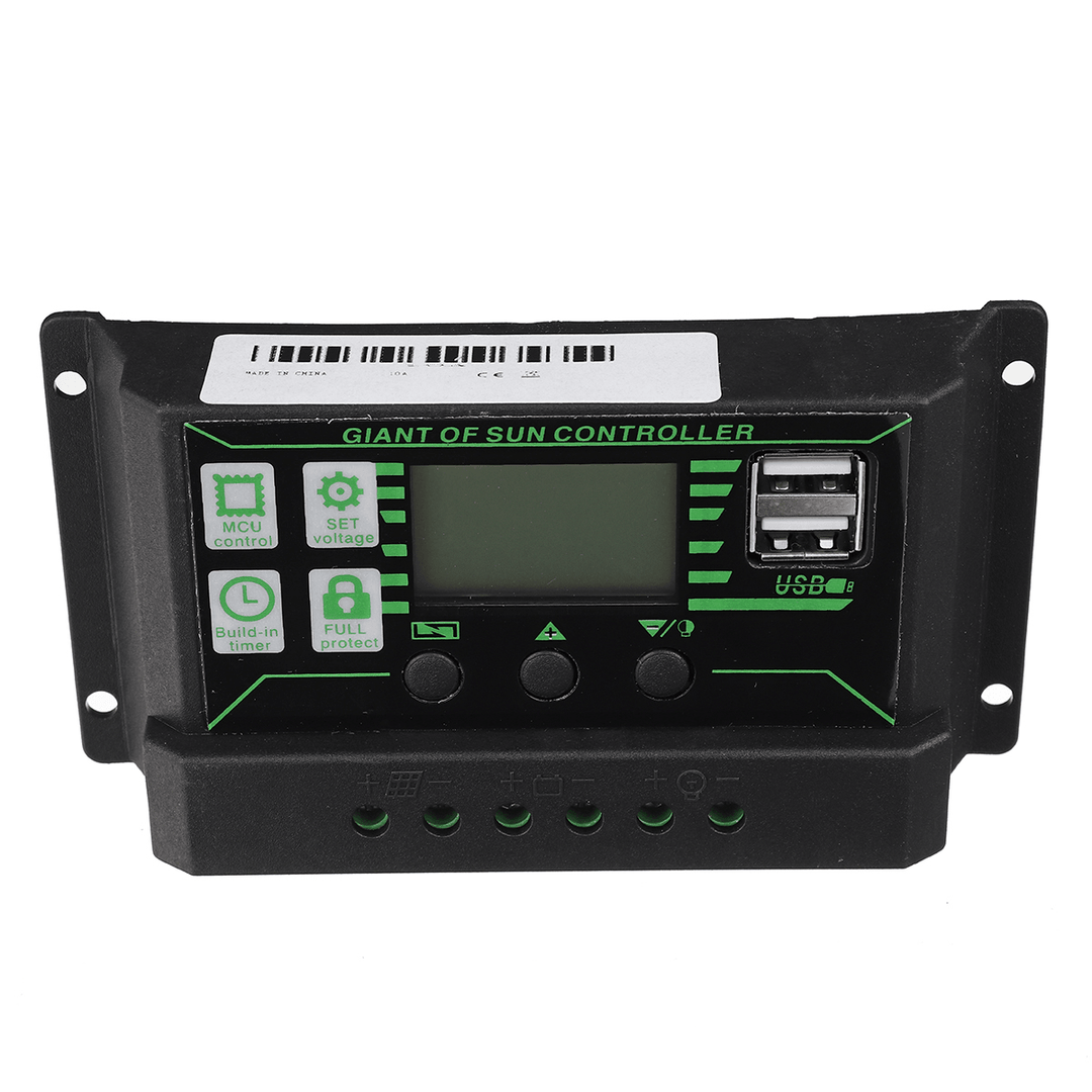 Solar Power System Inverter Kit 10A/30A/60A/100A Charge Controller 2000W Solar Inverter Set - MRSLM