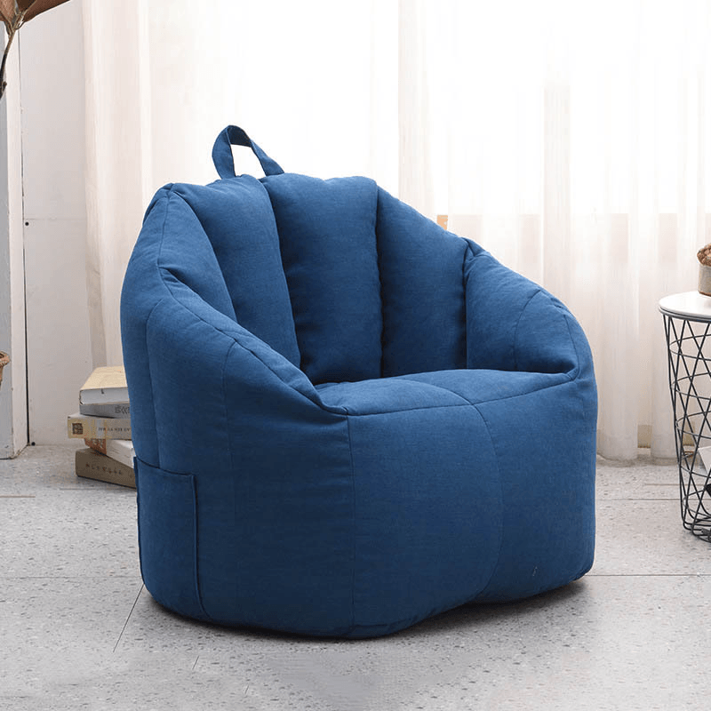 Cotton Bean Bag Cover Lazy Sofa Removable Traudio-Videoel Kit for Indoor - MRSLM