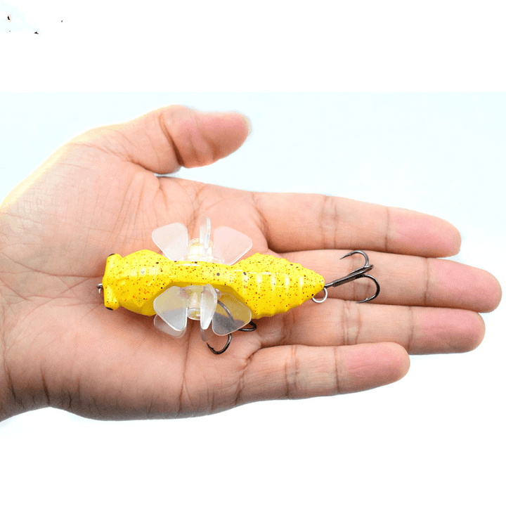 7.5Cm 15.5G Water System Simulation Zhiluya Bait Rotating - MRSLM