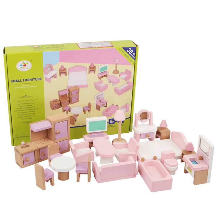 Mini Furniture Toy Model Set - MRSLM