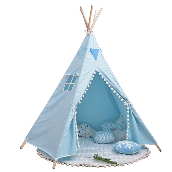 Kids Tent Children Indian Teepee Wigwam Play Indoor Outdoor Toys Games Hig Large - MRSLM