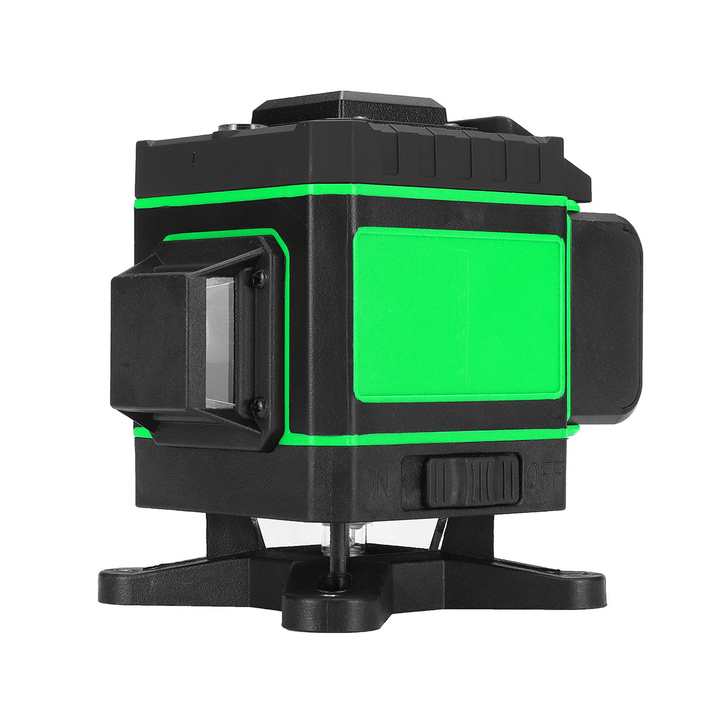 16/12/8 Lines 360° 3D Laser Level Self Leveling Horizontal Vertical Cross Green - MRSLM