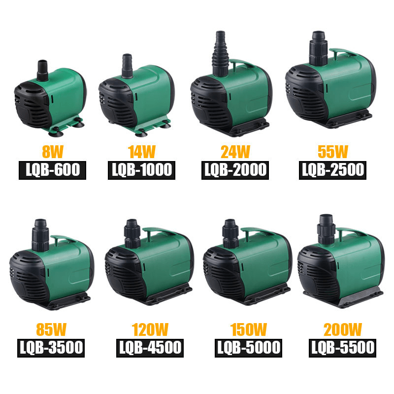 Water Submersible Pump Household Mute Circulating Pump for Aquarium Fountains - MRSLM