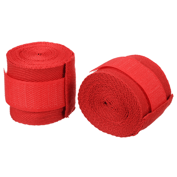 2PCS 3M Length 5CM Width Boxing Hand Wraps MMA Muay Thai Kick Boxing Handwraps for Training Bandages Breathable - MRSLM