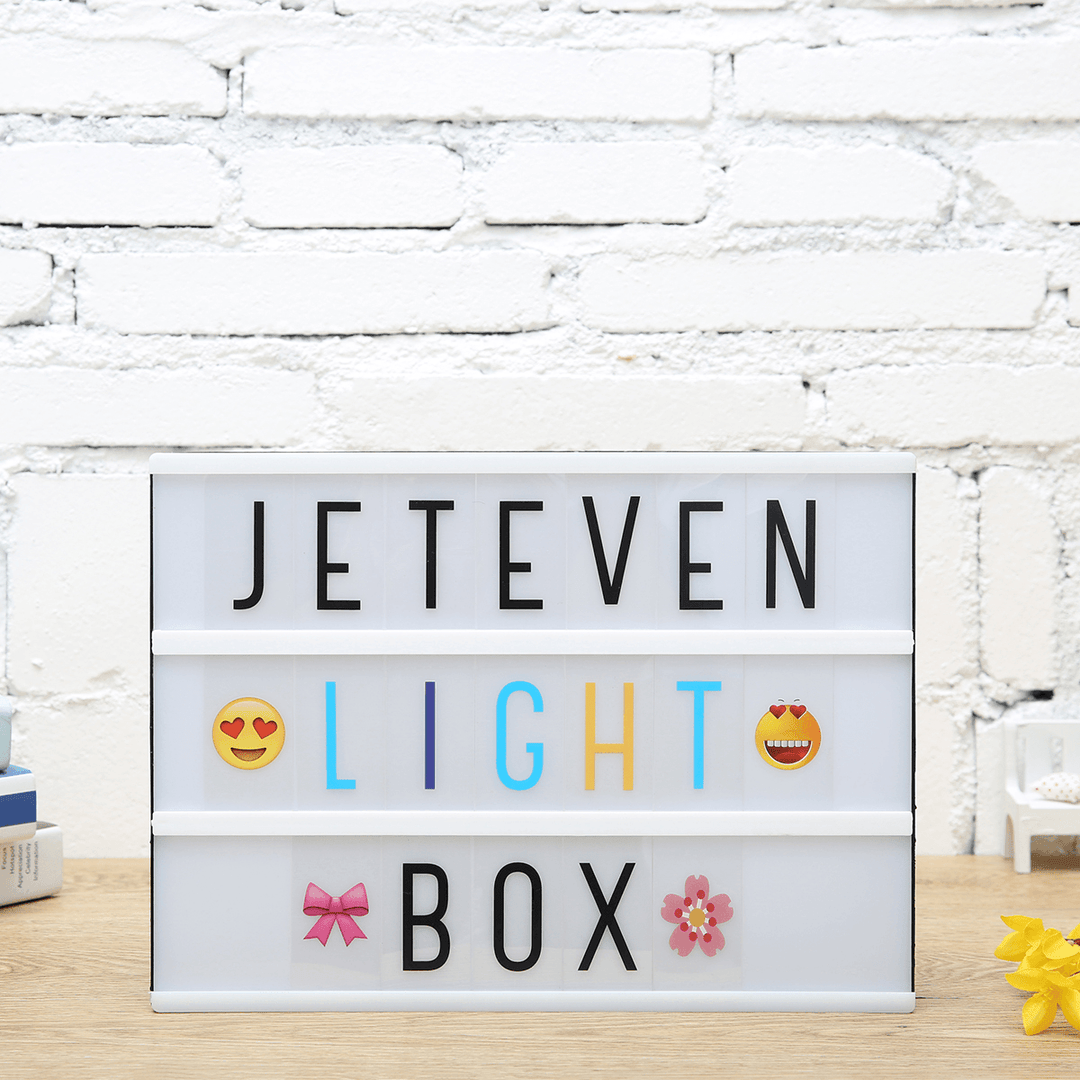 300 X 300Mm Luminous Letter LED Light Box Movie Cinema Light Box Home Supplies Wedding Decor - MRSLM