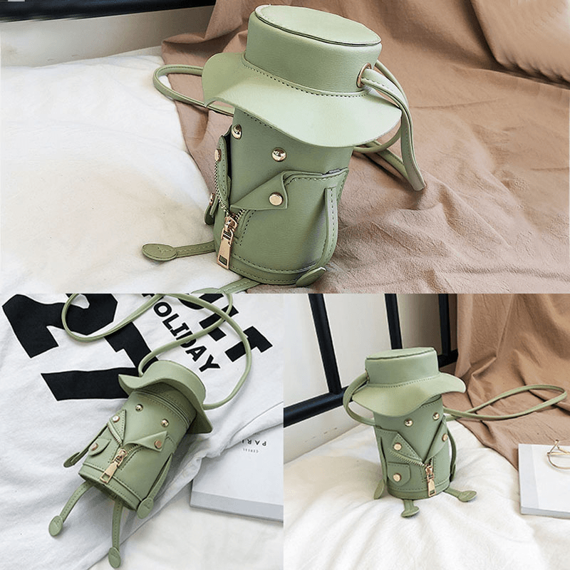 Women Fashion Shoulder Bag Crossbody Bag Bucket Bag - MRSLM