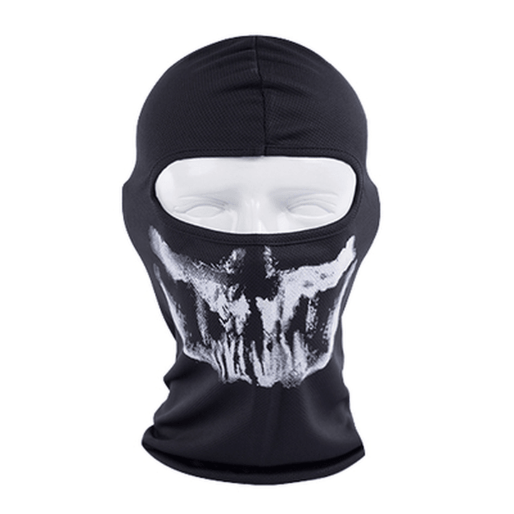 Play Cool Skull Head Mask Live Action CS Tactical Masked Hat - MRSLM