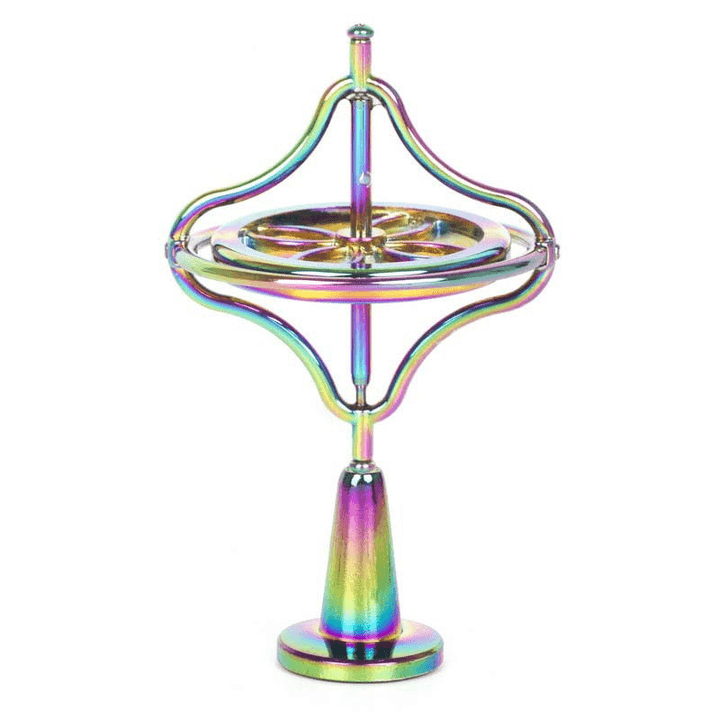 Self Balanced Gyroscope anti Gravity Decompression Educational Toy Finger Gyroscope Childrens Best Gift - MRSLM