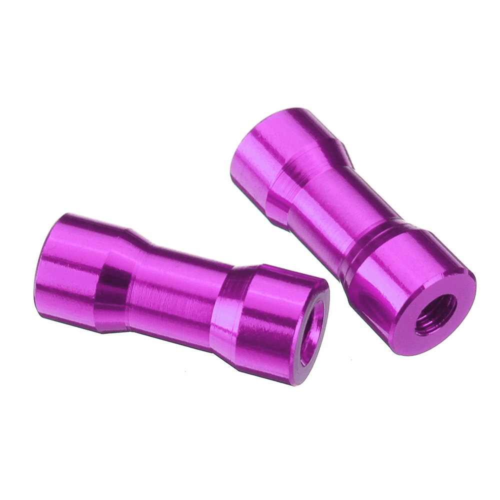 Suleve M3AS10 10Pcs M3 10Mm Aluminum Alloy Standoff Spacer round Column Multicolor Smooth Surface - MRSLM