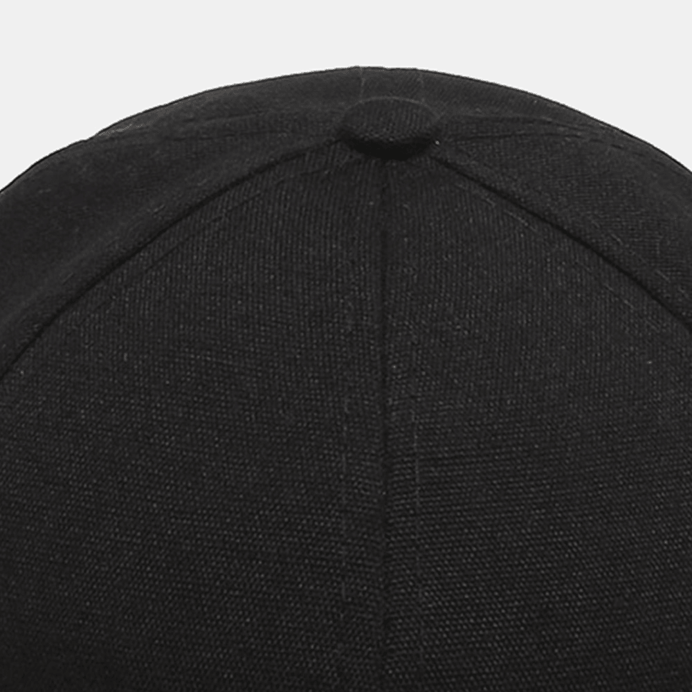 Unisex Wide Brim Lettern Pattern Sunshade Hat Outdoor Casual Adjustable Breathable Baseball Cap - MRSLM