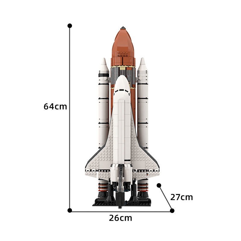 Shuttle Transporter Space Agency Challenger Spacecraft - MRSLM