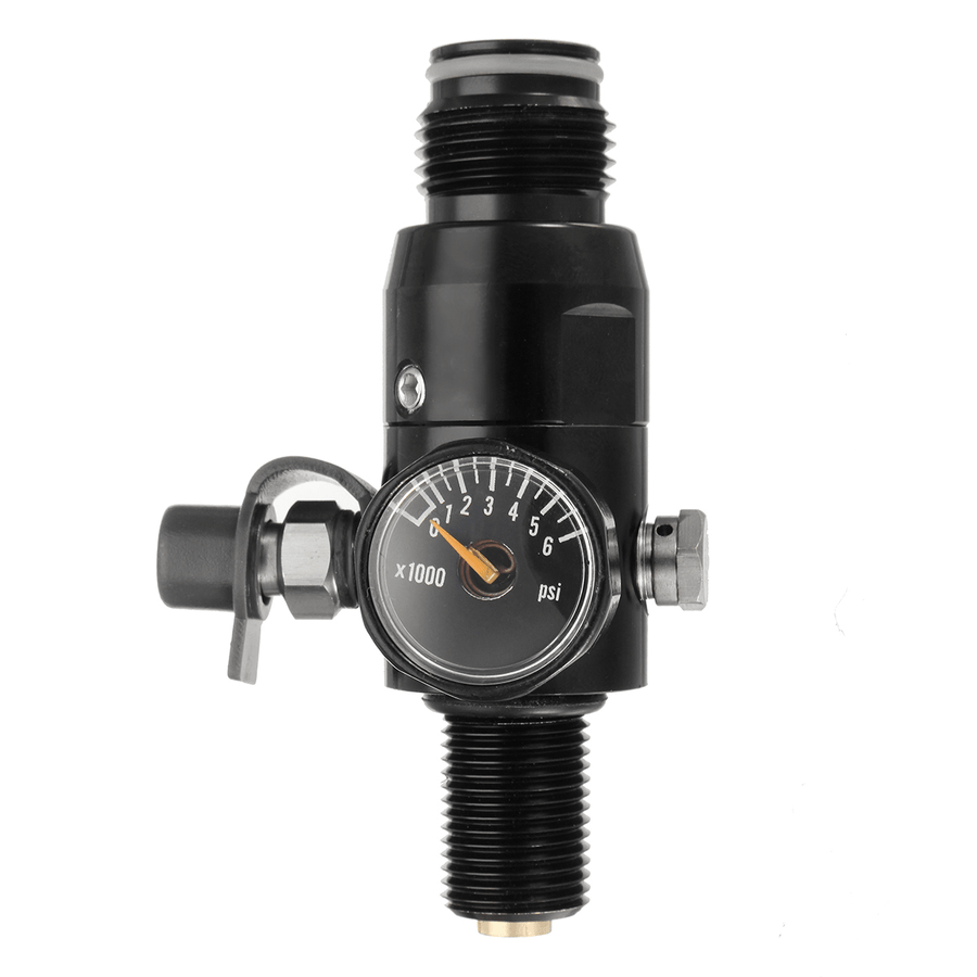 5/8"-18UNF Thread Paint Valve Ball Regulator Input 4500Psi HPA Air Tank Output 1800Psi Ball Valve - MRSLM