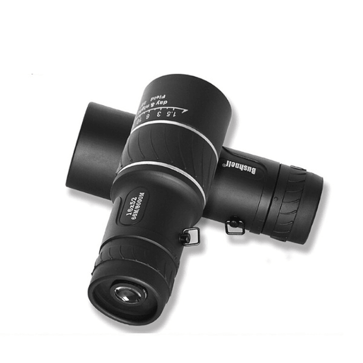 ZIYOUHU 16X52 HD Optic Mini Monocular Waterproof Phone Telescope Camping Travel - MRSLM