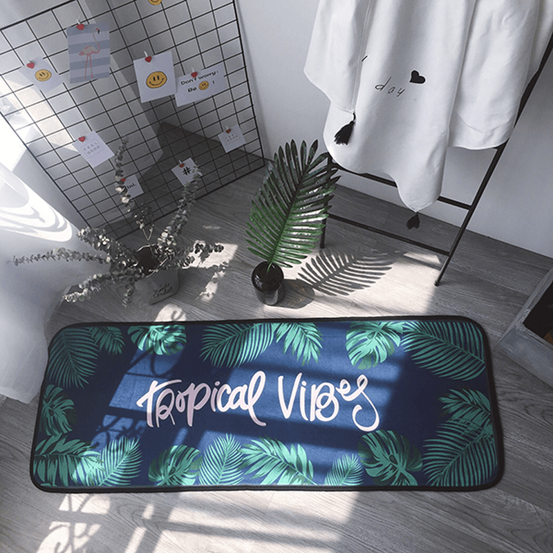 Soft Rectangular Area Rug Carpet Living Room Dining Room Kitchen anti Skid Foot Mats Floor Mat - MRSLM