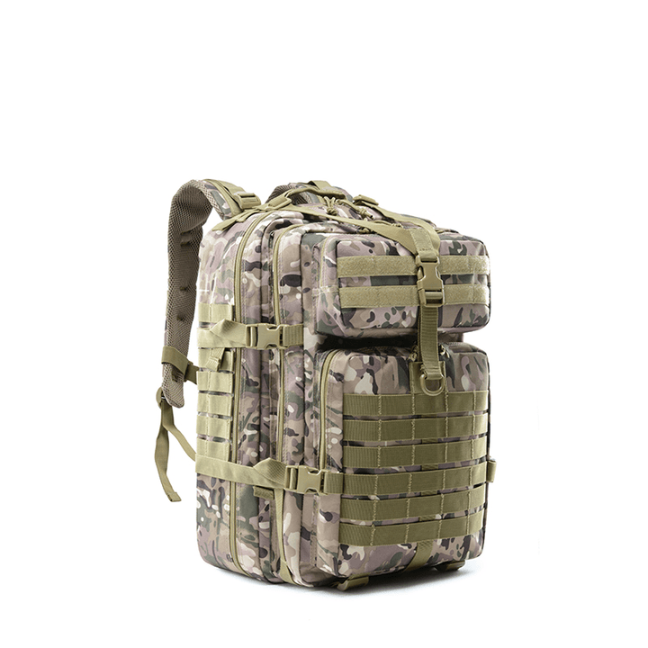 45L Tactical Army Military 3D Molle Assault Rucksack Backpack Outdoor Hiking Camping Traveling Bag - MRSLM