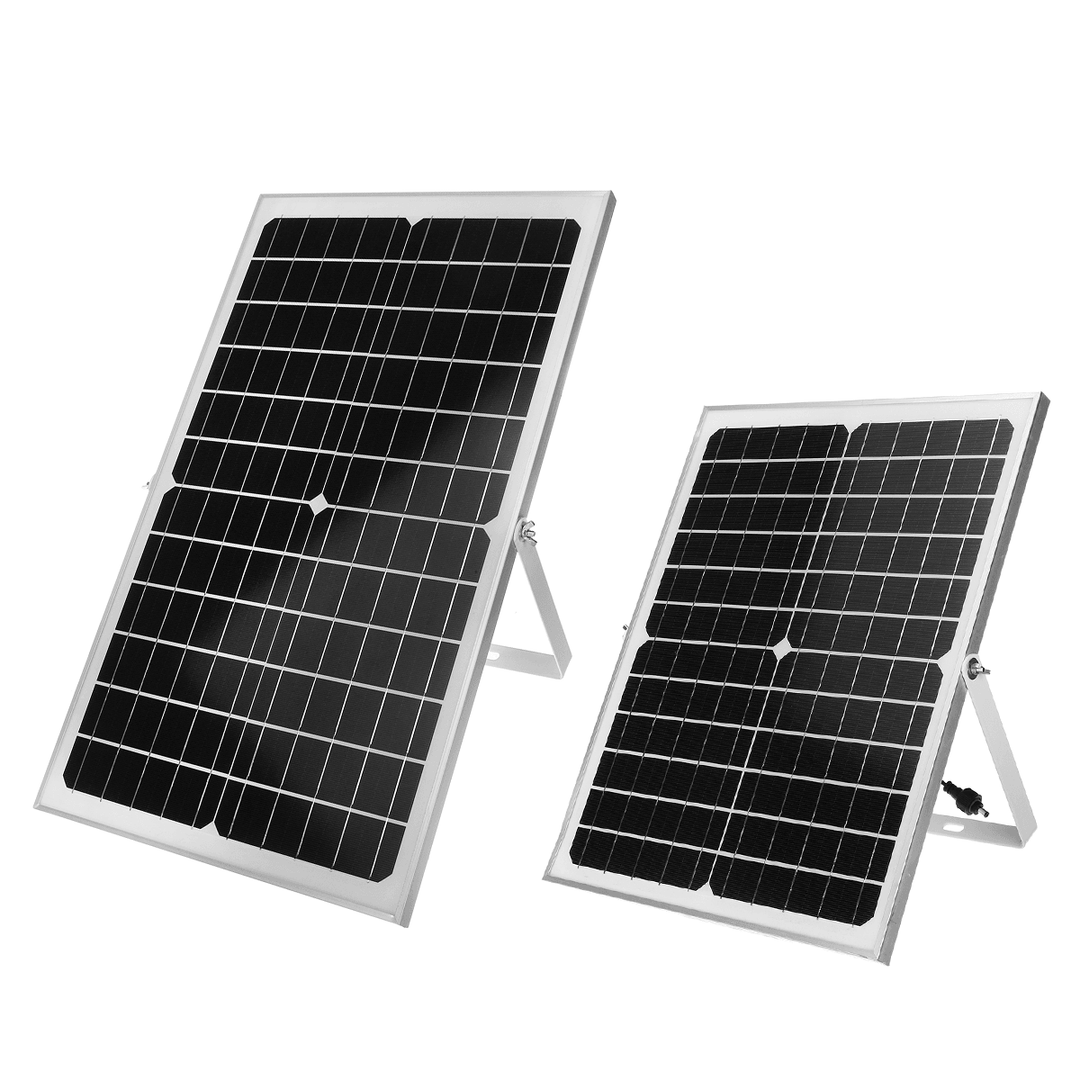 20/300W 12V Solar Panel Mono Caravan Boat Battery Charger W/Bracket Monocrystalline Silicon Solar Panel DC for Vehicle Rv Marine Battery Charger - MRSLM