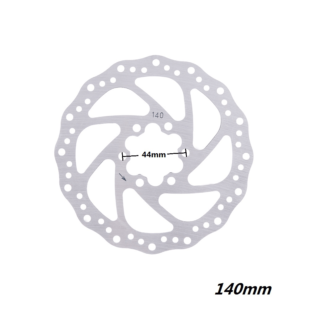 140Mm 6 Holes E-Bike Disc Brake for Universal LAOTIE Bicycle Scooter with Brake Pad Screws - MRSLM