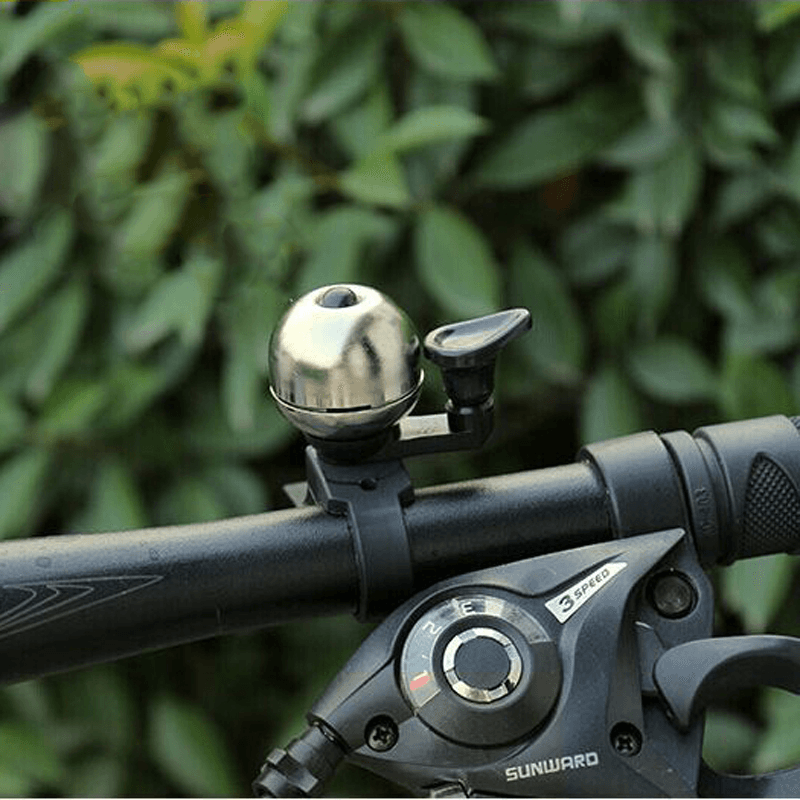 BIKIGHT 360° Rotatable Pure Copper Bicycle Bell Loud Sound Cycling Handlebar Horn Road MTB Bike Alarm Bike Accessories - MRSLM