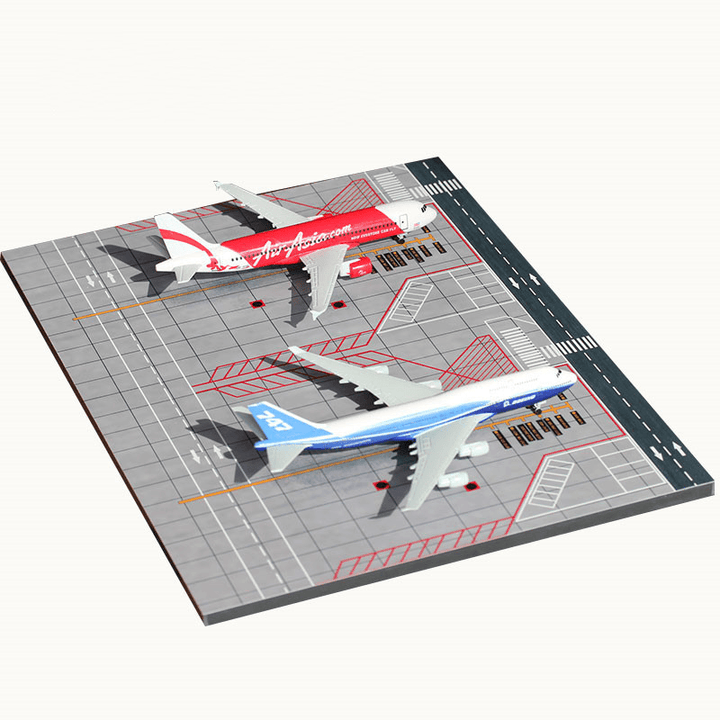 1To400 Aircraft Airport Double-Seat Apron Wooden Simulation Model Decoration - MRSLM