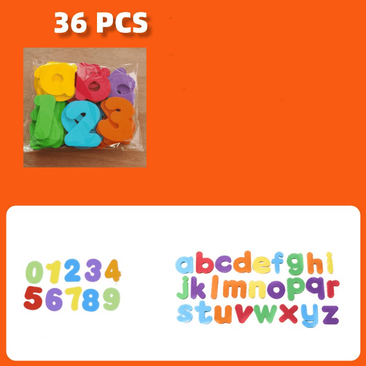 Children'S Kindergarten Letter Stickers Number Digital Educational Toys - MRSLM