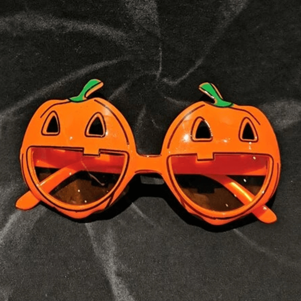 Unisex Halloween Irregular Pumpkin Horror Funny Party Decoration Glasses - MRSLM