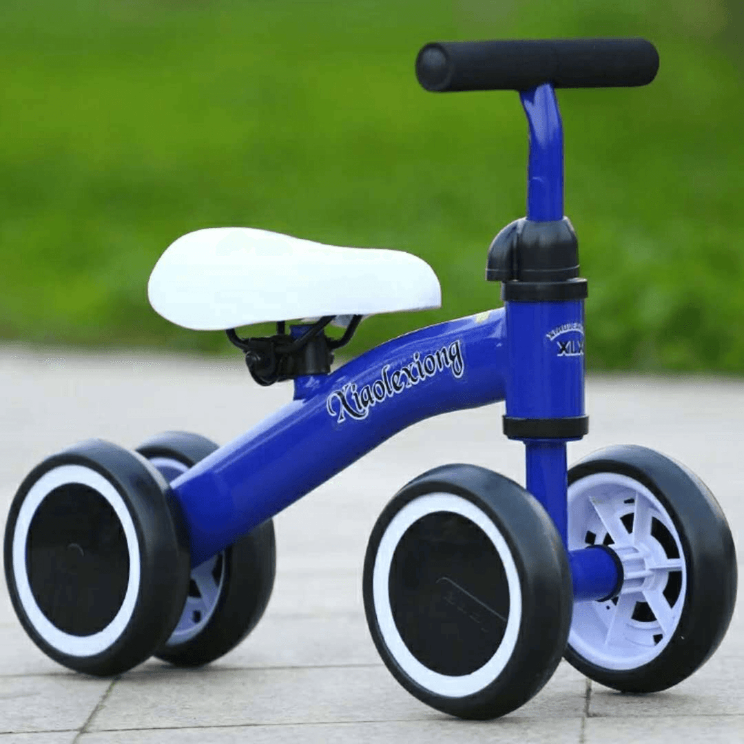 Children Baby Balance Bike Kid Racing Sliding Bike Metal Scooter Toddler Walker Ride on Toys for 2-6 Years Old Games - MRSLM