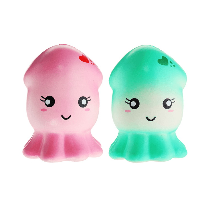 Cutie Creative Squid Squishy 15.5Cm Slow Rising Original Packaging Collection Gift Decor Toy - MRSLM