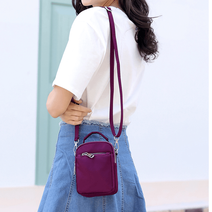 Women Mini Small Light Weight Shoulder Bag Crossbody Bag Phone Bag - MRSLM