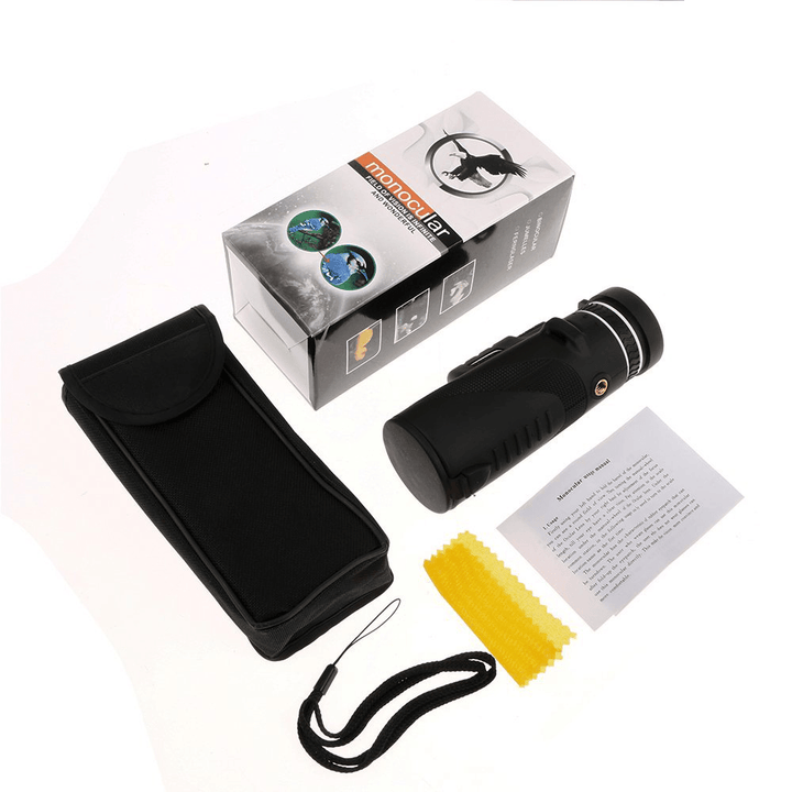 Ipree® MNV-L1 40X60 Dual Focus Optics Monocular HD Waterproof Telescope Day&Night Vision 500M/ 9500M - MRSLM