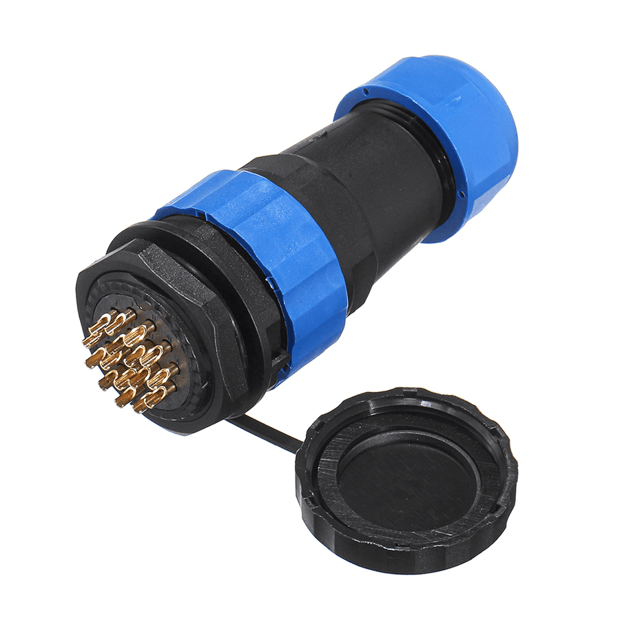 SD28 28Mm 10A 16Pin Waterproof Cable Wire Docking Plastic Aviation Connector Plug IP68 - MRSLM