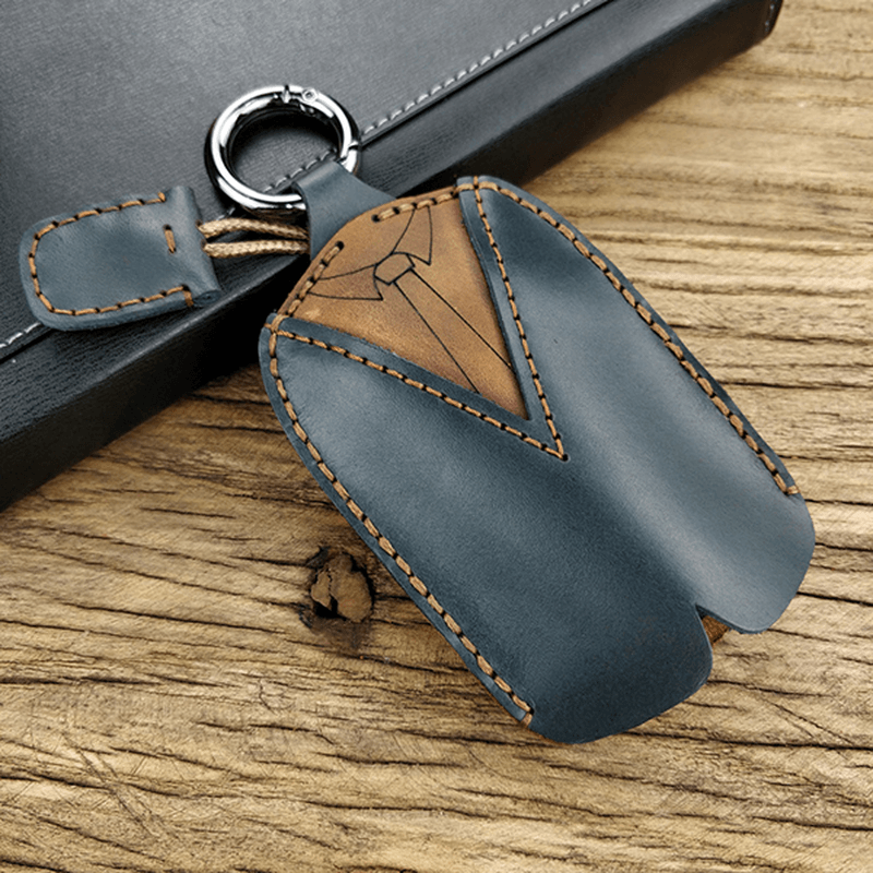 Men Genuine Leather Casual Creative Clothing Shape Key Set Casual Car Key Case/Bag for Men - MRSLM