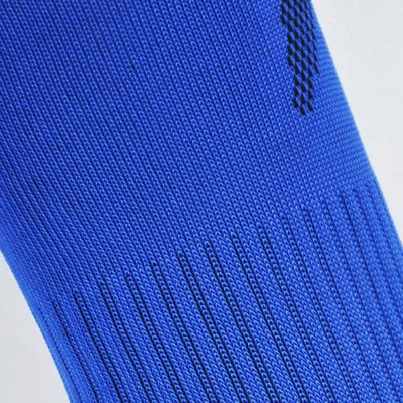 Men Adults Football Stripes Thickened Bottom Socks Long Tube Hygroscopic anti Skid Sports Socks - MRSLM