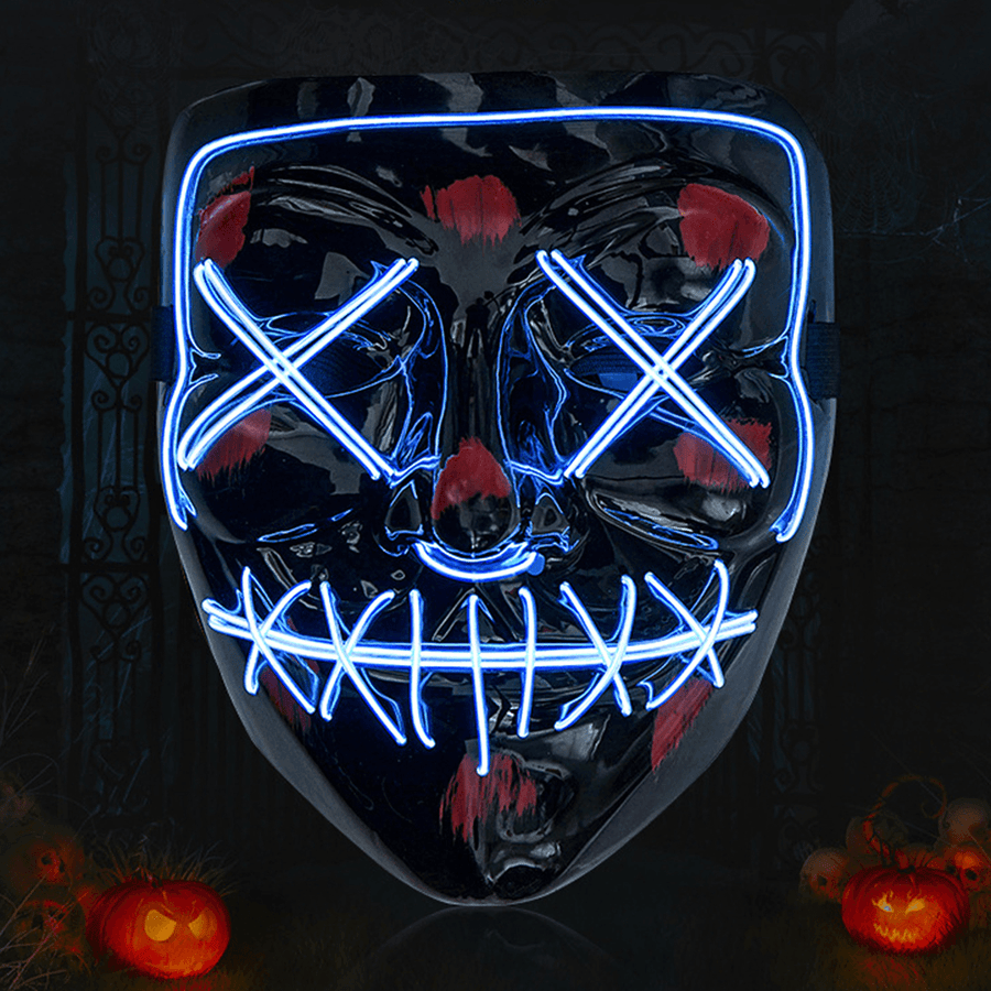 Halloween Horror Cold Light Mask - MRSLM