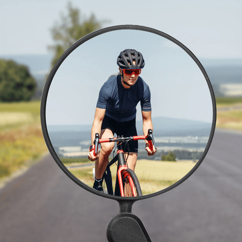 WEST BIKING Bike Rearview Mirror 360° Rotation Adjustable Wide Angle Cycling Rear View MTB Road Bike Bicycle Handlebar Mirrors - MRSLM