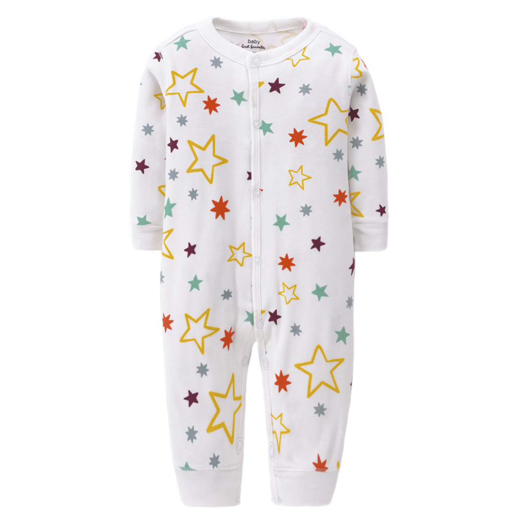 Cotton Single-Layer Jumpsuit Baby Romper - MRSLM