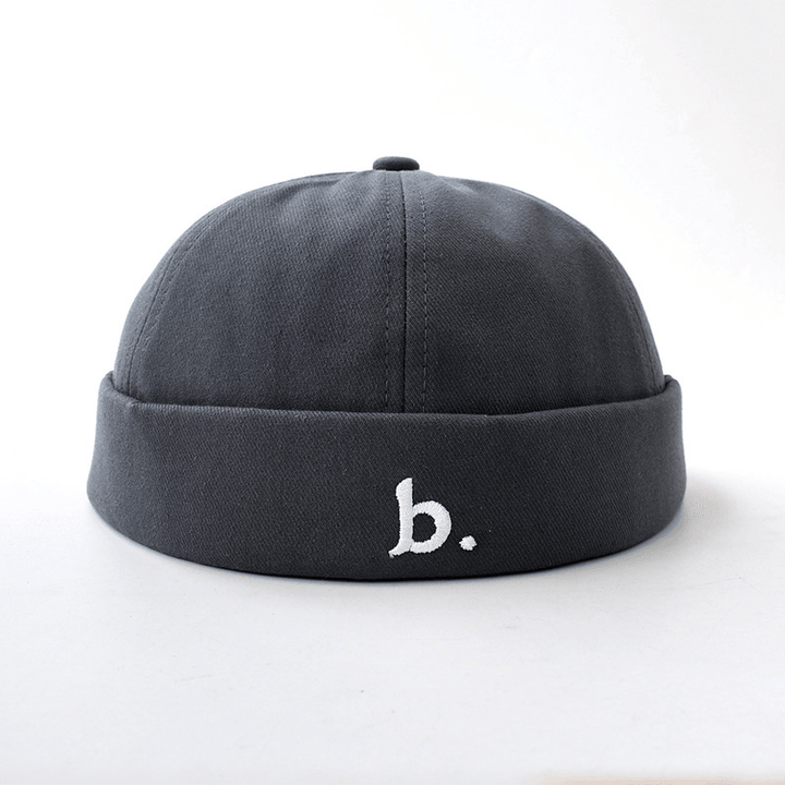 Solid Color Borderless Landlord Hat - MRSLM