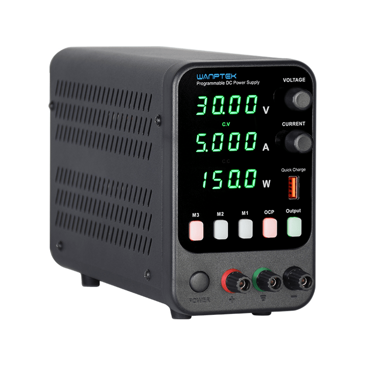 WANPTEK APS305H 30V 5A Adjustable DC Power Supply 4 Digits LED Display Switching Regulated Power Supply - MRSLM