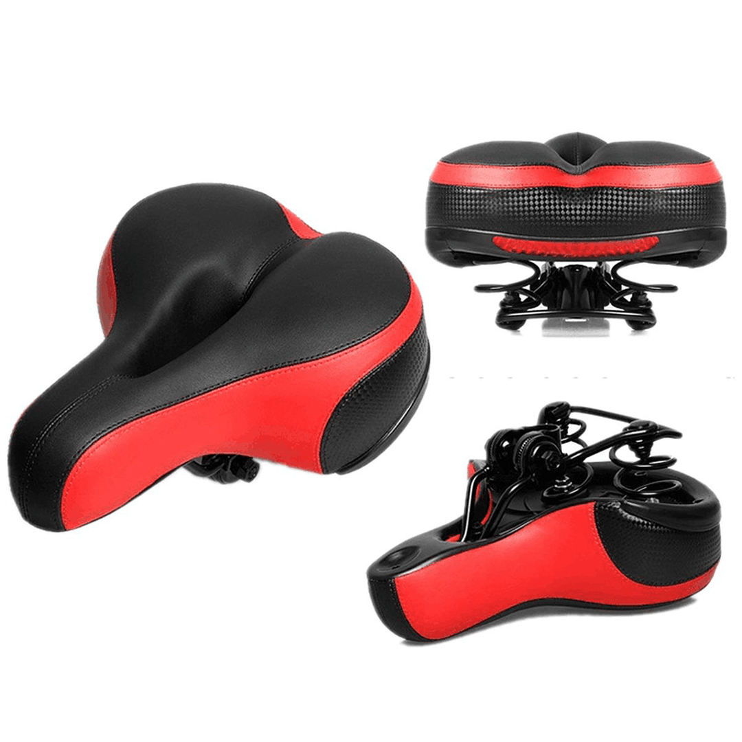 BIKIGHT Wide Big Road Mountain MTB Saddle Bike Bicycle Cycling Seat Soft Cushion - MRSLM