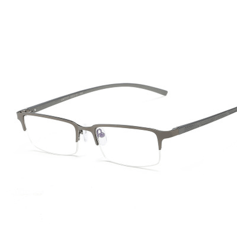 Metal Flat Mirror Retro Men'S Frame Goggles - MRSLM