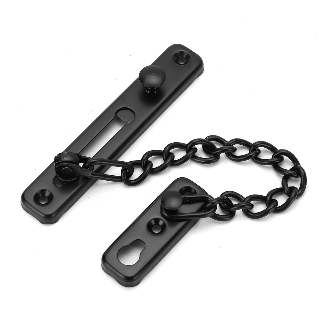 Stainless Steel Strong Security Door Chain Solid Home Safety Guard Lock Catch - MRSLM