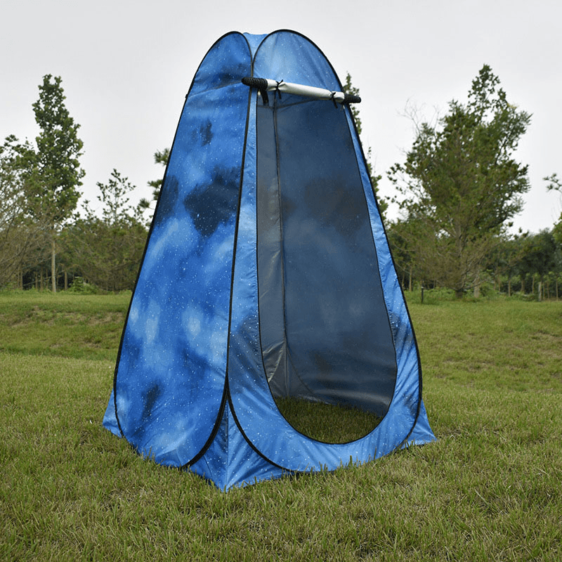 Portable Privacy Shower Tent Automatic Opening Waterproof Sunshade Bathing Room Toilet Outdoor Camping Tent - MRSLM