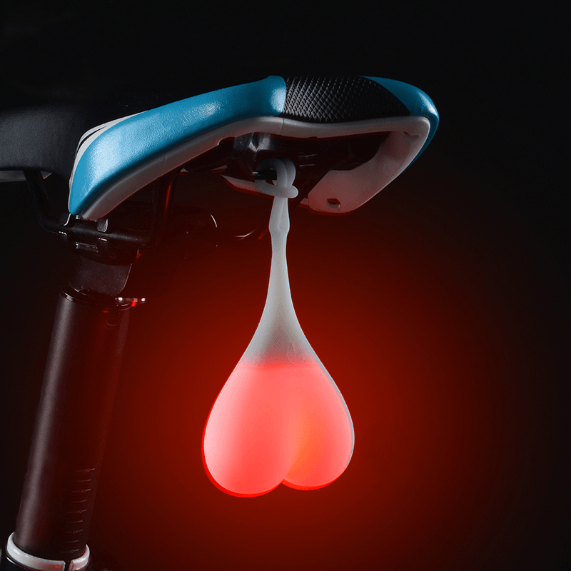 Cycling Night Riding Bicycle Light Creative Bike Light Bicycle Cycling MTB Bike Lamp Heart Design - MRSLM