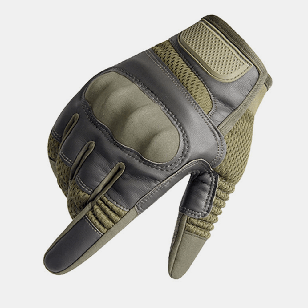 Tactical Gloves Outdoor Climbing Non-Slip Wear-Resistant Gloves Training Riding Motorcycle Gloves - MRSLM