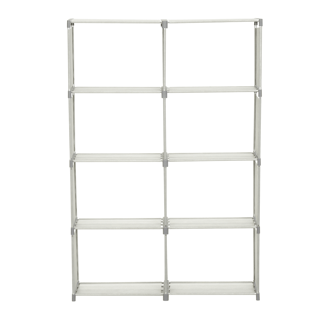 Double Rows Bookshelf Storage Shelve for Books Children Book Rack Bookcase for Home Supplies - MRSLM